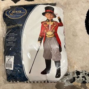 Rubie's Ringmaster Costume for Kids - Vibrant Red and Classic Black